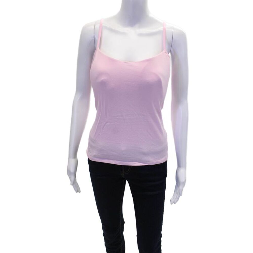 Panache Womens Cotton Built In Support Underwired Bra Vest Pink Size 36F